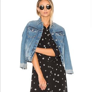 NEW TULAROSA DENIM JACKET IN DUBROVNIK Size 6